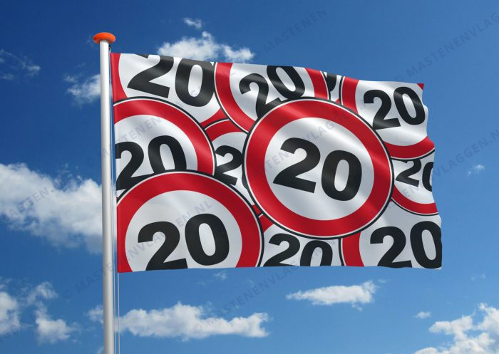 Verjaardagsvlag 20