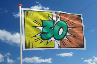Verjaardagsvlag 30