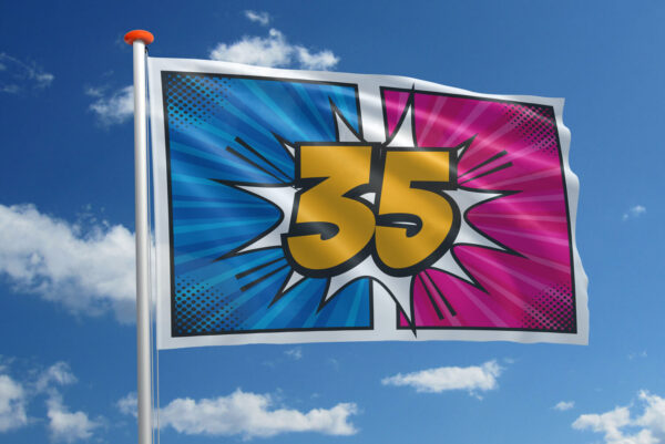 Verjaardagsvlag 35
