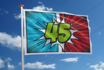 Verjaardagsvlag 45