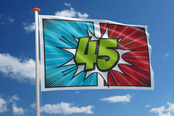 Verjaardagsvlag 45