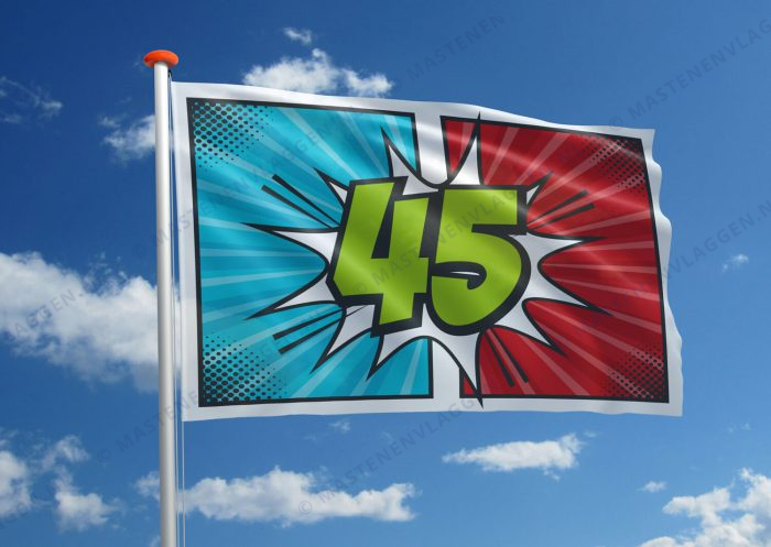 Verjaardagsvlag 45