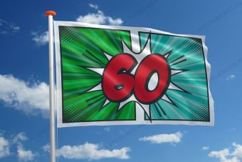 Verjaardagsvlag 60