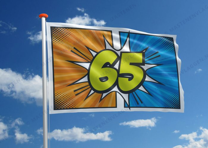 Verjaardagsvlag 60
