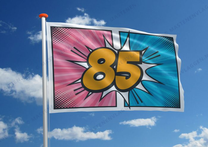 Verjaardagsvlag 85