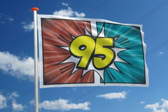 Verjaardagsvlag 95