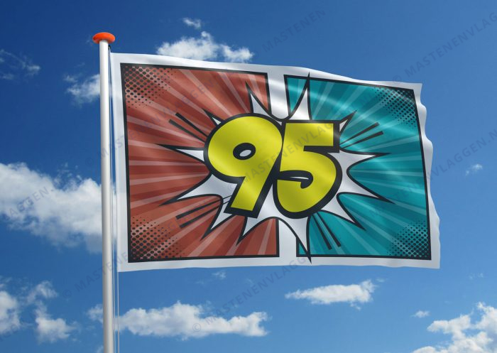 Verjaardagsvlag 95
