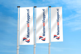 Kantelbare baniermast