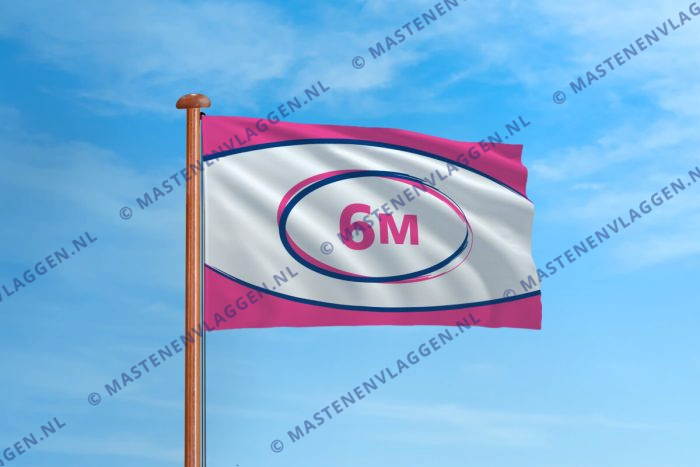 Houten vlaggenmast | 6m