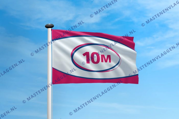 Polyester vlag mast 10 meter