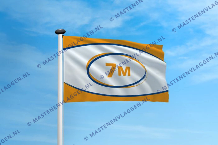 Polyester vlag mast 7 meter