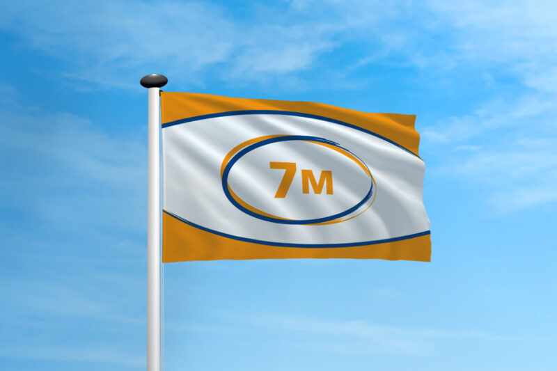 Polyester vlag mast 7 meter