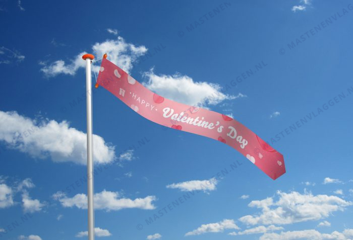 Wimpel Happy Valentine's Day