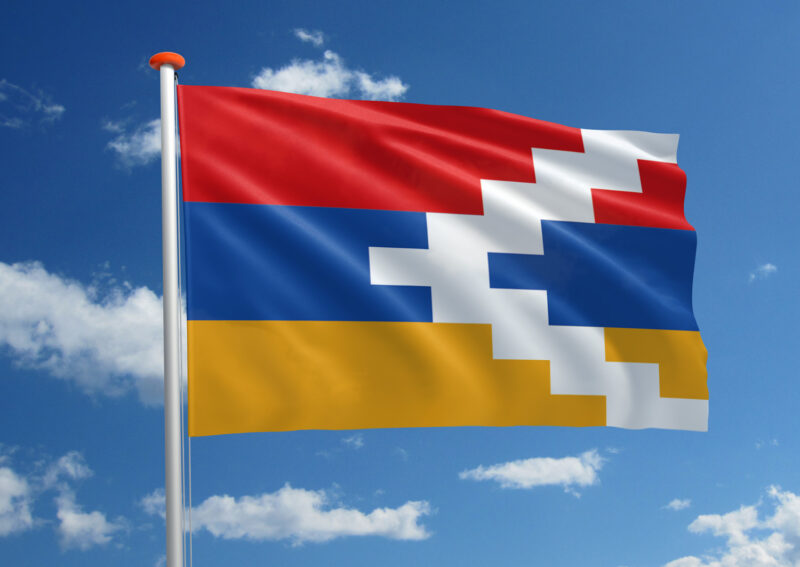Nagorno-Karabachse vlag