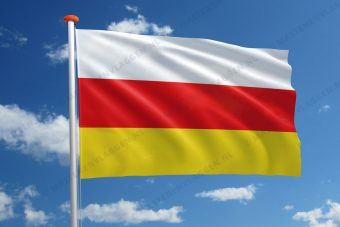 Zuid-Ossetische vlag