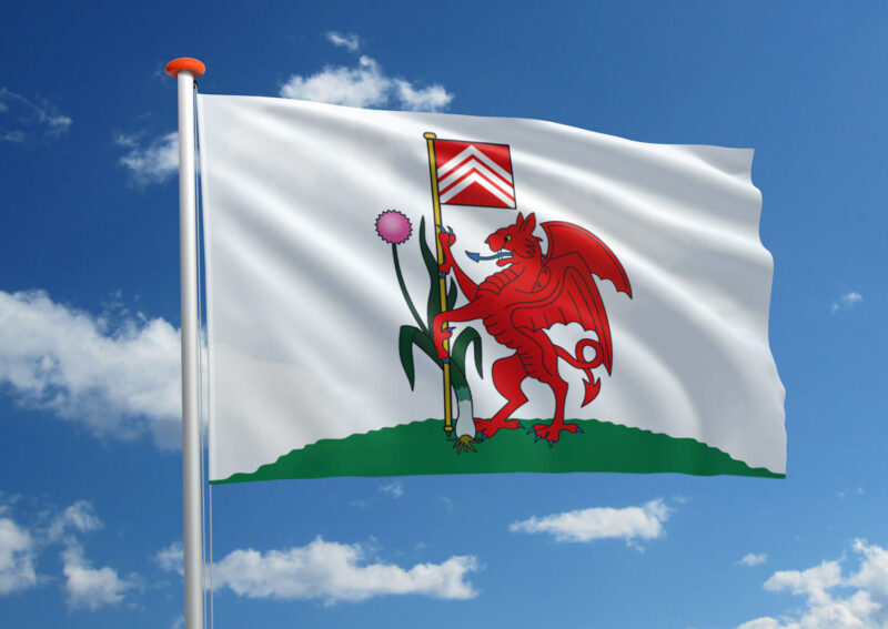 Vlag Cardiff