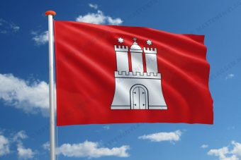 Vlag Hamburg
