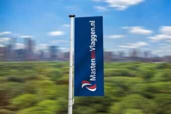 Baniervlag hoogformaat
