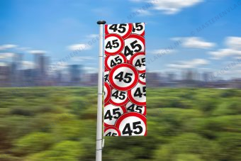 Banier Verjaardag 45