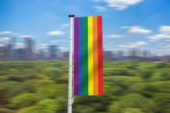 Regenboogbanier