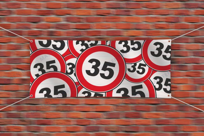 Verjaardagsspandoek 35