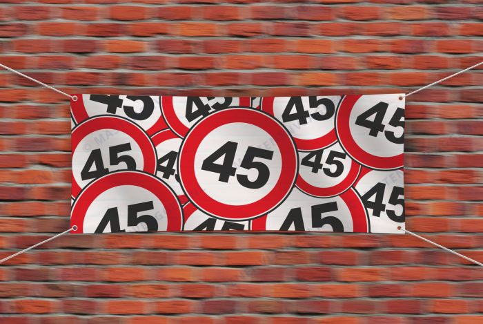 Verjaardagsspandoek 45