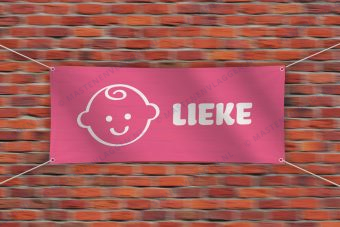 Geboorte spandoek