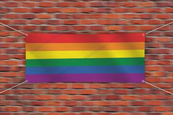 Regenboogspandoek