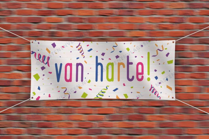 Verjaardag spandoek