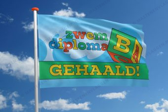 Zwemdiplomavlag B