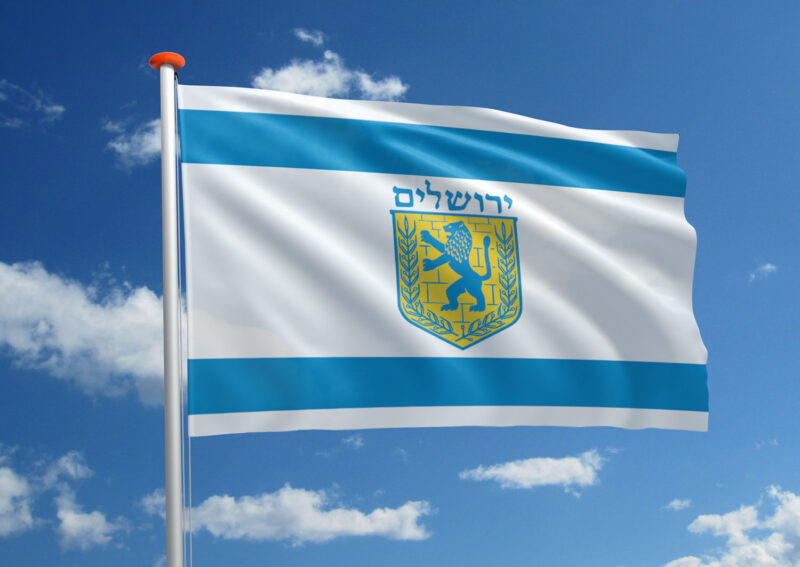 Vlag Jeruzalem