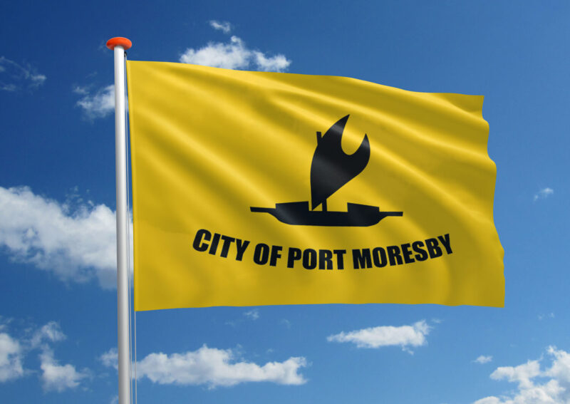 Vlag Port Moresby
