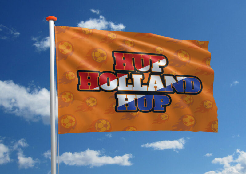 Voetbalvlag Hup Holland Hup
