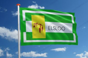Dorpsvlag Elsloo Friesland