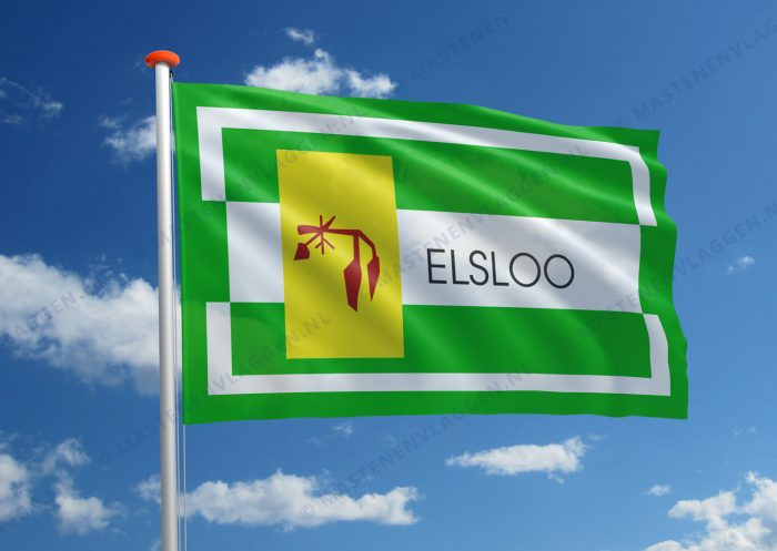 Dorpsvlag Elsloo Friesland