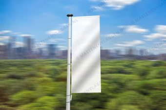 Witte banier