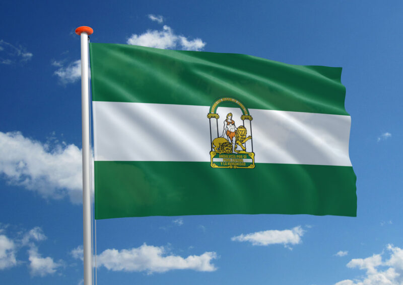 Streekvlag Andalusië