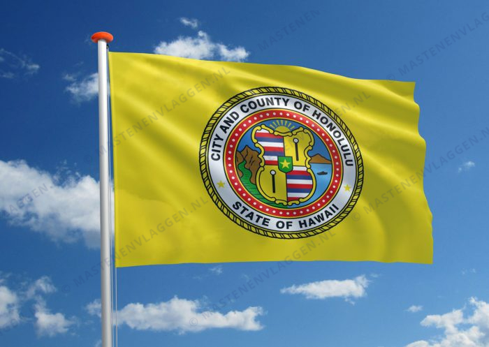 Streekvlag Honolulu