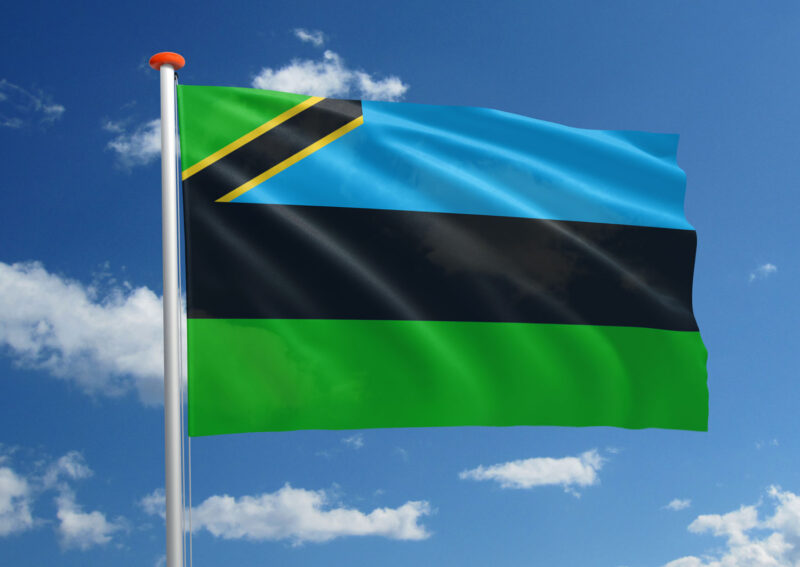 Streekvlag Zanzibar