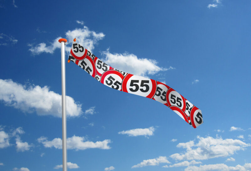 55 verkeersbord