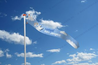 Geboortewimpel jongen