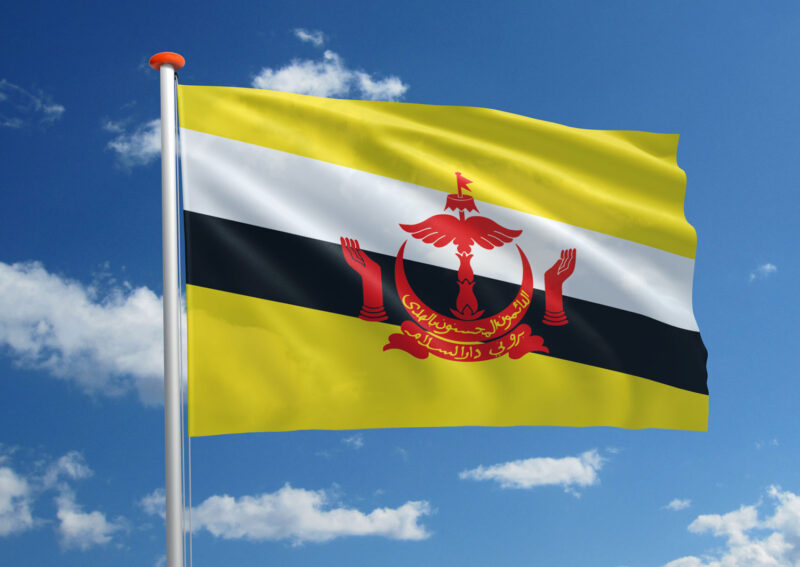Vlag Brunei