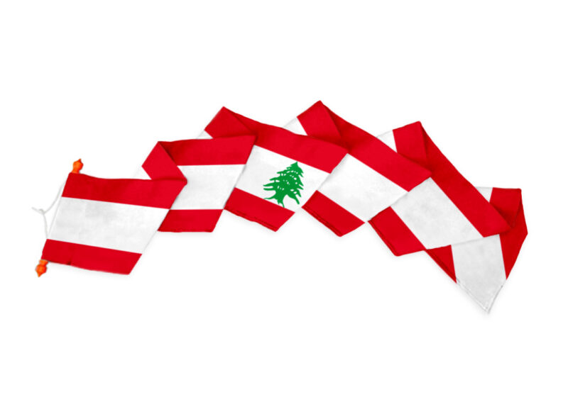 Wimpel Libanon