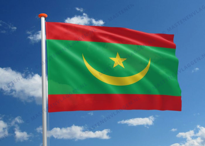 Vlag Mauritanië