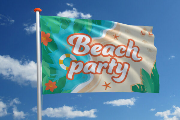 Vlag Beach Party