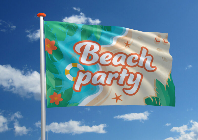 Vlag Beach Party