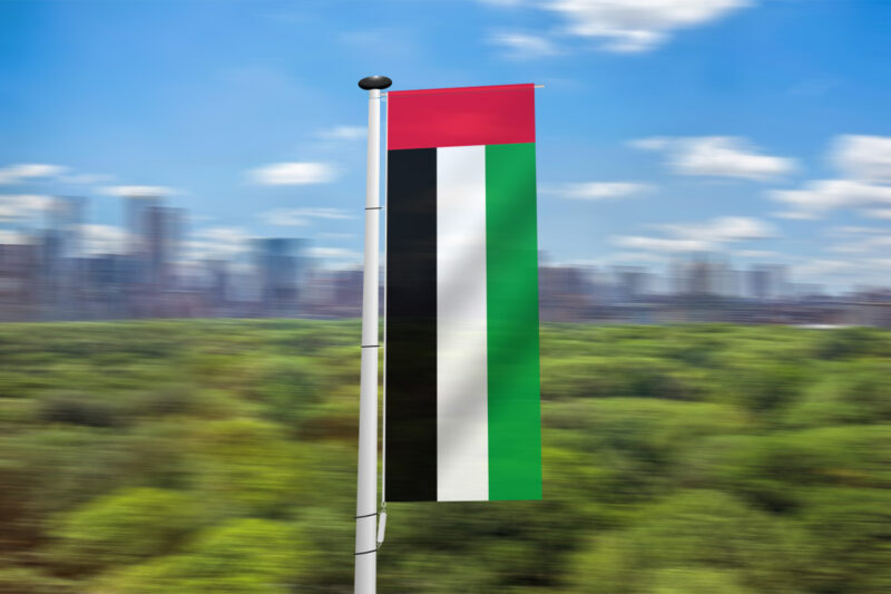Banier Verenigde Arabische Emiraten