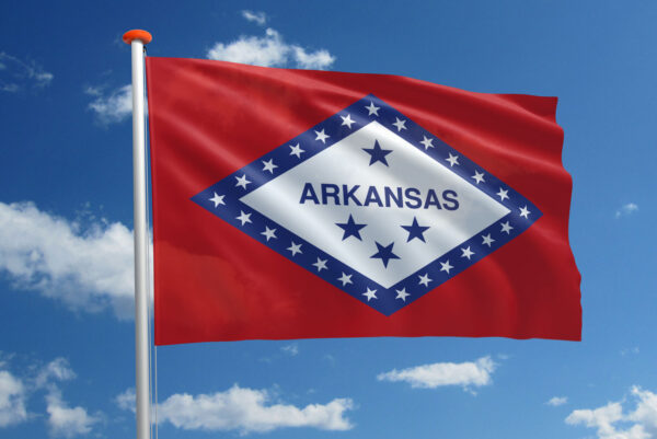 Vlag Arkansas