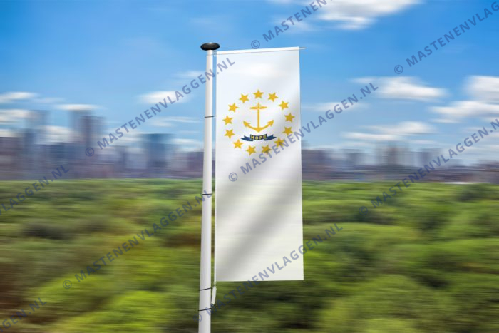 Rhode Island banier