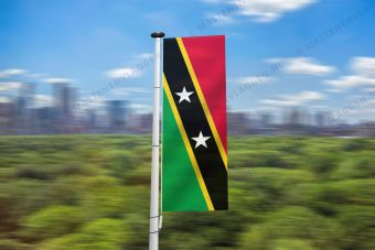 Saint Kitts en Nevis banier